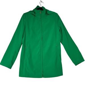 Calvin Klein Lightweight Green Parka Jacket Sz M Streetwear Modern Utility